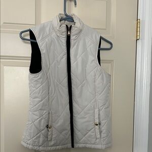 Ralph Lauren Quilted Vest - White and Black